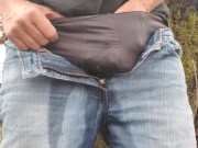 Piss desperation at the park. Barely got the camera set up.