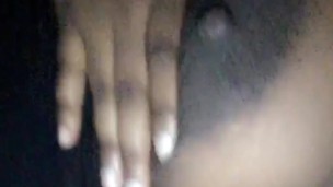 Big ass Ebony nipple play