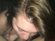 Mouth fucking a pretty white girl 15/16