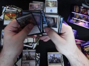 Large Australian Man Consumes Entire MTG Eldraine Booster Box