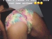 Short Thick Girl Twerks In Shorts