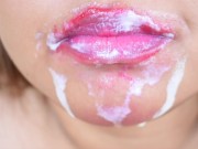 ASMR: Icecream Tongue Tease + BBW Feedee Food Porn
