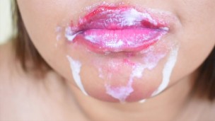 ASMR: Icecream Tongue Tease + BBW Feedee Food Porn