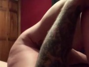 RIDING ME HARD AND FINISHES WITH A 2 HANDED BLOWJOB 2/16