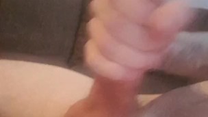 masturbating on my sofa with cum shot