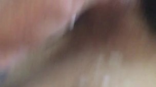 Stroking cumshot 