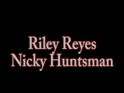 Wild Lesbian Riley Reyes Anal Fucks Hottie Nicky Huntsman ! 2/16