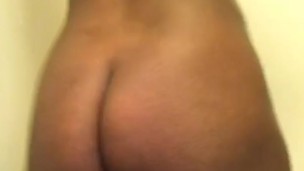 Petite Ebony After Shower Dance