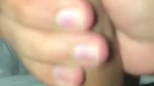 Latino jacks off to porn