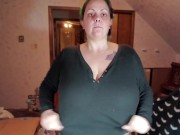 H cup titty drop, jiggling, and playing 
