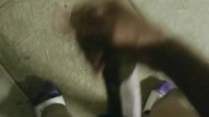 Huge garage cumshot