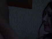 Связал оттрахал в рот в пизду и кончил в ротик 3/16