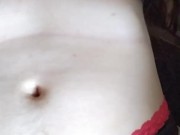 Horny girl show herself and dreaming about big dick