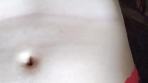 Horny girl show herself and dreaming about big dick