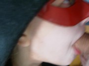 Девушка-вампир, но член попал ей в горло #HALLOWEEN2019