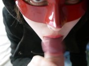 Девушка-вампир, но член попал ей в горло #HALLOWEEN2019 - Screenshot 9 of 16 - Kink