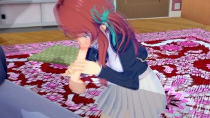 Sakura Minamoto (de-zombied) - Zombieland Saga - 3D Hentai