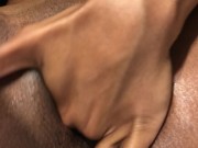 Deep Finger Fucking by Young Black Ebony 7/16