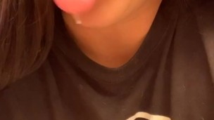 Sucking and spitting 