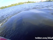 Public anal ride on the jet ski in the city centre 2. Mia Bandini 1/16