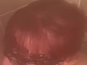 Slut wife was thirsty for piss 13/16