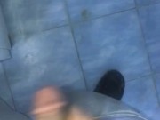 Masturbating 