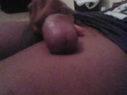 Giving my dick a good message till I nut