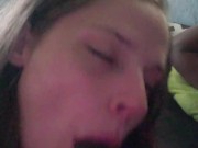 Obedient Slut Suck BBC Hubby and Oral CreamPie 6/16