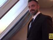 Fetish submissive blonde jerks dick 2/16