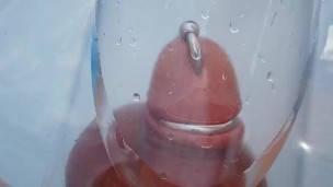 Cock and Balls pumped in pool