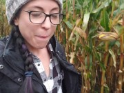 Halloween Week! A Naughty Flash In The Corn Maze 11/16