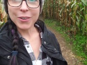 Halloween Week! A Naughty Flash In The Corn Maze 13/16