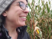 Halloween Week! A Naughty Flash In The Corn Maze 2/16