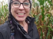 Halloween Week! A Naughty Flash In The Corn Maze 4/16