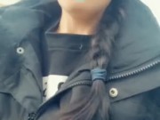 Halloween Week! Glowing Skull Desperate Piss In My Yard... barely made it! 10/16