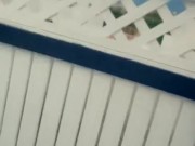 Halloween Week! Glowing Skull Desperate Piss In My Yard... barely made it! 6/16