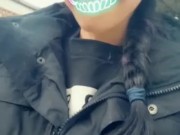 Halloween Week! Glowing Skull Desperate Piss In My Yard... barely made it! 9/16