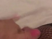 Naughty teen squirts while listening to parents fuck next door 14/16