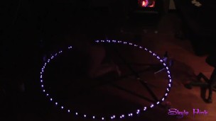 Skyla Pink raver spinner petite girl sex magic