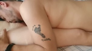 He Wakes Up Between My Legs and Starts to Lick...And Bite....And Hump
