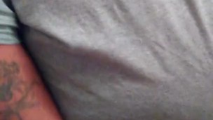 Bear chub Jacks small dick till he cums