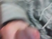 Masturbating At Work! Huge Cumshot!