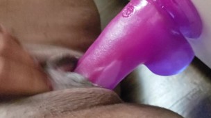 I love fucking my new jelly toy