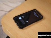 Angelina Castro StrapOn Fucks Carmen Valentina & Gia Love! 4/16