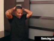 Big Butt PAWG Sara Jay Teaches Big Black Cock Sex In Class! 4/16