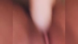 Masterbating in bathroom 