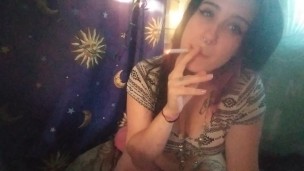Smoking a Cigarette & Showing Off