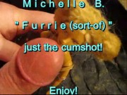 BBB PREVIEW(CUM ONLY) HALLOWEEN 2019: MICHELLE B "FURRY" WMV with SloMo