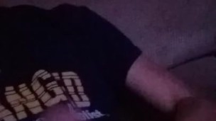 Jerking one out before wife gets home 