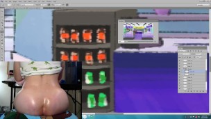 Femboy dev stream- More backgrounds again again~(Fap at 1:21:13)